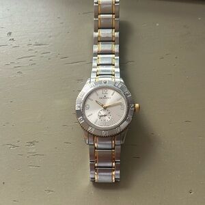 Movado men’s watch, stainless steel, water resistant, sapphire crystals